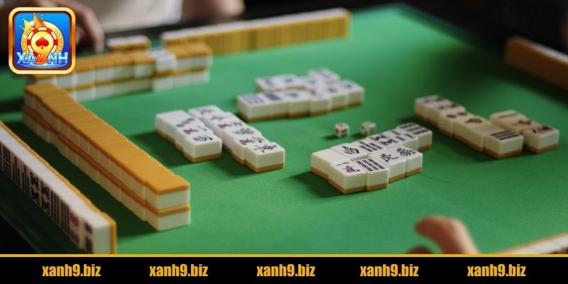 Bộ bài mạt chược và phương pháp chia bài chuẩn